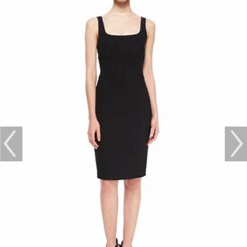 Diane Von Furstenberg Navy Blue Sleeveless Midi Dress